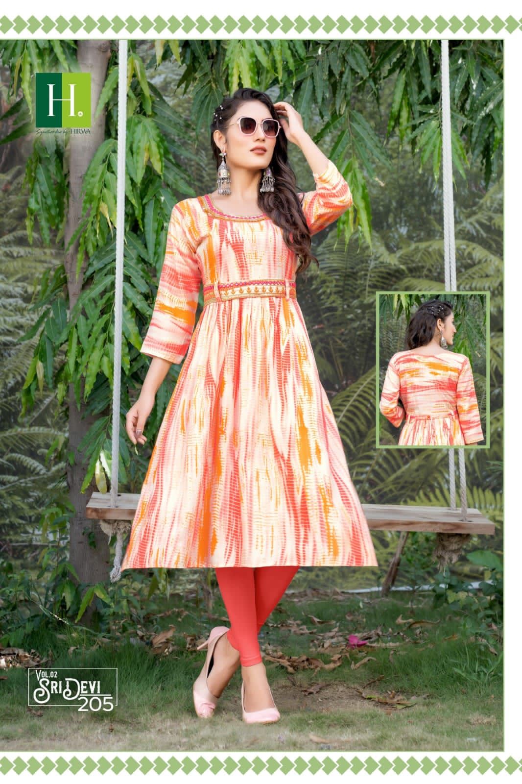 Sridevi Vol 2 By Hirwa Designer Kurtis Catalog